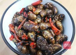 香辣油炸干煸知了猴的做法图解8