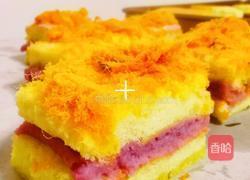 芋泥肉松蛋糕的做法图解17