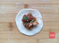 猪肉馅锅贴的做法图解7