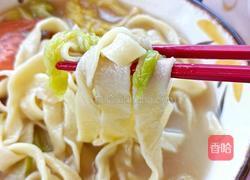 手擀面的做法图解19