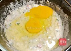 火腿鸡蛋软饼－神奇的面粉的做法图解3