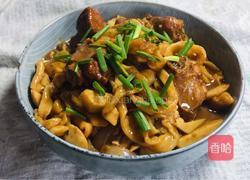 排骨焖面-神奇的面粉的做法图解18