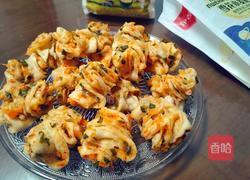 烧烤味小花卷的做法图解16