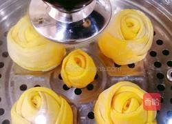 南瓜花卷的做法图解12