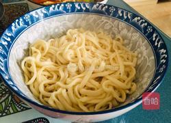 青椒鸡蛋西红柿拌面的做法图解14