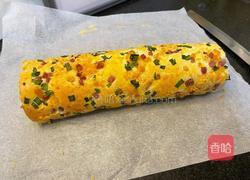 葱香肉松蛋糕卷的做法图解24