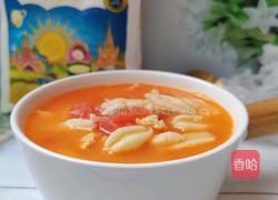 茄汁剪刀面ヾ简版的做法图解12