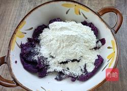 紫薯饼的做法图解8