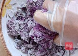 紫薯饼的做法图解9