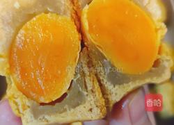 蛋黄豆沙馅月饼+五仁月饼的做法图解28