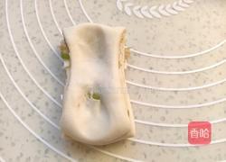 烙葱香花卷的做法图解13