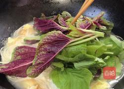 苋菜鸡蛋汤面的做法图解7