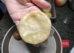 自制蛋黄莲蓉蛋月烧月饼的做法图解20