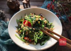 虾皮辣炒萝卜苗的做法图解11