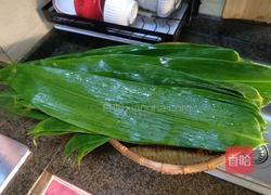 自制酱香排骨鲜粽子的做法图解4