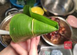 自制酱香排骨鲜粽子的做法图解8