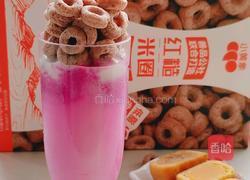 儿童早餐 火龙果牛奶谷物圈 的做法图解7