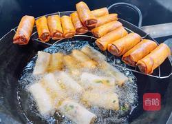 炸春卷的做法图解7