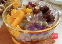 芋圆芒果西米露冰粉儿的做法图解11