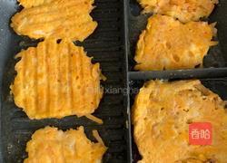 番薯虾仁烙饼的做法图解5