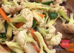 西芹胡萝卜拌菜花的做法图解10