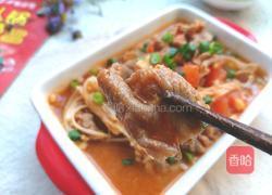 番茄金针菇肥牛的做法图解8