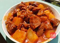番茄燉蘿卜牛腩的做法圖解14