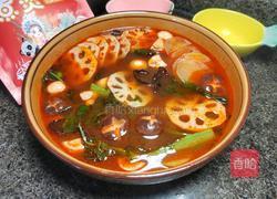 一人餐麻辣火锅☛呷哺呷哺川式麻辣汤底的做法图解1