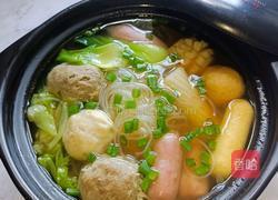 粉丝丸子锅(西红柿汤底)的做法图解10