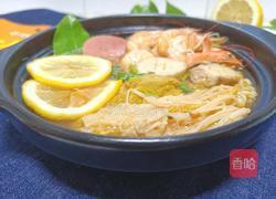 泰式冬阴功一人锅（简易版）的做法图解10