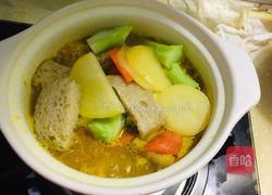 呷哺咖喱什锦砂锅的做法图解5