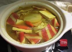 呷哺咖喱蟹排砂锅的做法图解4