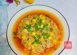 胡萝卜玉米蒸肉饼的做法图解9