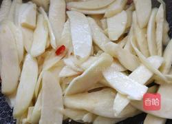 茭白炒肉的做法图解4