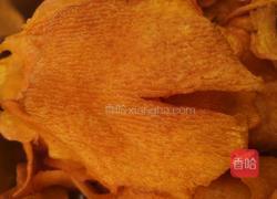 炸红薯片的做法图解5