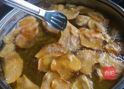 炸红薯片的做法图解4