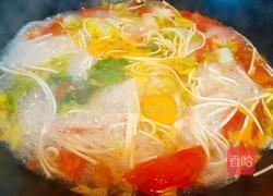 鲜蔬鸡蛋面的做法图解7