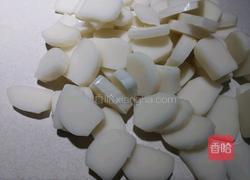 鸡蛋外婆菜炒年糕的做法图解2