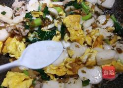 鸡蛋外婆菜炒年糕的做法图解13