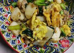 鸡蛋外婆菜炒年糕的做法图解16
