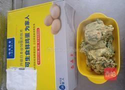 农场鸡蛋荠菜虾仁饼的做法图解12