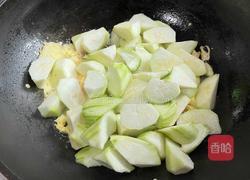 鸡蛋炒丝瓜 的做法图解5