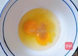 荞麦面鸡蛋咸食饼的做法图解2