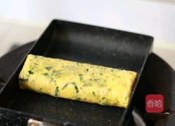菠菜虾皮厚蛋烧的做法图解8