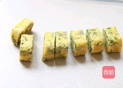 菠菜虾皮厚蛋烧的做法图解9