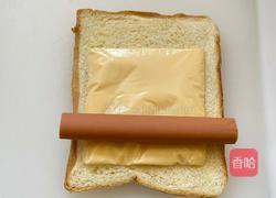 空气炸鸡蛋吐司卷的做法图解4