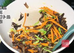 豆腐炒木耳的做法图解4