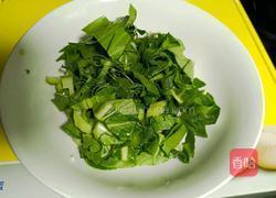 青菜蛋炒饭的做法图解2