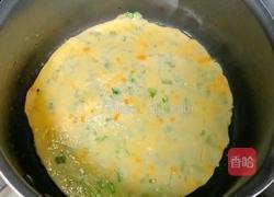 韭菜胡萝卜鸡蛋饼的做法图解11