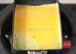 鸡蛋三文鱼饭团的做法图解4